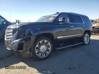 2019 Cadillac Escalade Platinum with VIN 1GYS4DKJ6KR155879, listed as a Copart auction lot 81765214 with Not provided miles and Salvage title. Bid and sale history available at DreamBid. Image 1.