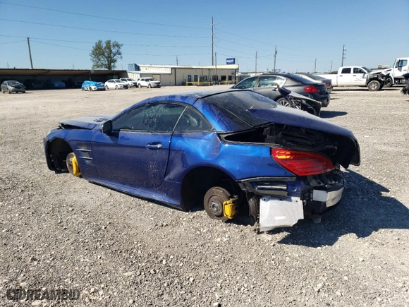 2017 Mercedes-Benz SL with VIN WDDJK6GA7HF046018, listed as a Copart auction lot 71894424 with NaN miles and Salvage Title. Bid and sale history available at carsss.com. Image 2.
