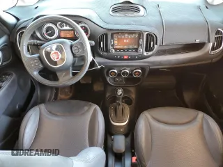 2014 FIAT 500L Lounge with VIN ZFBCFACH8EZ016424, listed as a Copart auction lot 83157294 with 89,918 mi miles and Salvage Title. Bid and sale history available at carsss.com. Image 8.