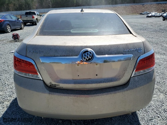 2011 Buick LaCrosse CXL with VIN 1G4GC5EDXBF108748, listed as a Copart auction lot 51062335 with 22,901 mi miles and Salvage Title. Bid and sale history available at carsss.com. Image 6.