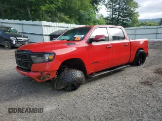 2020 Ram 1500 Big Horn with VIN 1C6SRFFT4LN183422, listed as a Copart auction lot 64058205 with 40,444 mi miles and Salvage title. Bid and sale history available at DreamBid. Image 1.