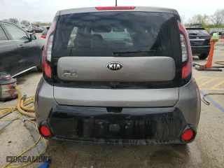 2016 Kia Soul + with VIN KNDJP3A52G7322863, listed as a Copart auction lot 53725155 with 0 mi miles and Salvage Title. Bid and sale history available at carsss.com. Image 6.