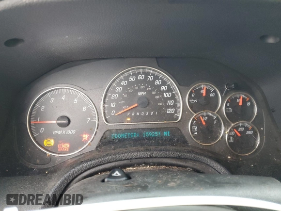 2006 GMC Envoy SLE with VIN 1GKDS13S562135135, listed as a Copart auction lot 88353995 with 159,251 mi miles and Salvage Title. Bid and sale history available at carsss.com. Image 9.