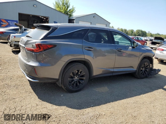2021 Lexus RX with VIN JTJHZKFA1M2031902, listed as a Copart auction lot 67645974 with 72,192 mi miles and Salvage Title. Bid and sale history available at carsss.com. Image 3.