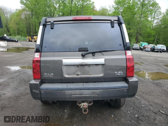 2006 Jeep Commander Limited z VIN 1J8HG58236C299193, wystawiony jako Copart lot #55725905 z przebiegiem 171 946 mil mil oraz Szkoda całkowita • Salvage title. Historia ofert i sprzedaży dostępna na DreamBid. Obrazek 6.