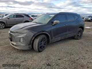 2020 Chevrolet Blazer LT with VIN 3GNKBJRS7LS695269, listed as a Copart auction lot 87037324 with 69,433 mi miles and Salvage Title. Bid and sale history available at carsss.com. Image 1.