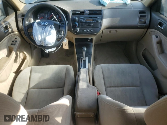 2004 Honda Civic EX with VIN 2HGES26864H537435, listed as a Copart auction lot 42229645 with 150,241 mi miles and Salvage Title. Bid and sale history available at DreamBid. Image 8.