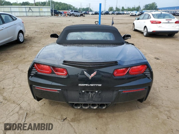 2015 Chevrolet Corvette 3LT with VIN 1G1YF3D73F5104562, listed as a Copart auction lot 61180025 with 55,914 mi miles and Clean title. Bid and sale history available at DreamBid. Image 6.