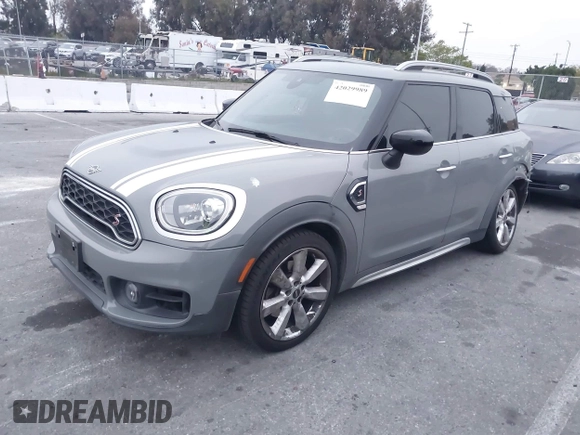 2020 MINI Countryman Cooper S with VIN WMZYW7C00L3L92535, listed as a IAAI auction lot 42029989 with 61,066 mi miles and . Bid and sale history available at DreamBid. Image 2.