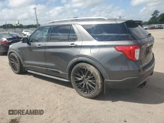 2020 Ford Explorer Platinum with VIN 1FM5K8HC5LGA34794, listed as a Copart auction lot 51812355 with Not provided miles and Salvage title. Bid and sale history available at DreamBid. Image 2.