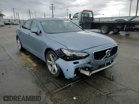 2018 Volvo S90 Momentum with VIN LVY982MK6JP022173, listed as a Copart auction lot 51454185 with 73,872 mi miles and Salvage Title. Bid and sale history available at carsss.com. Image 11.