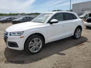 2020 Audi Q5 Premium Plus z VIN WA1BNAFY2L2079316, wystawiony jako Copart lot #57600905 z przebiegiem 78 071 mil mil oraz Szkoda całkowita • Salvage title. Historia ofert i sprzedaży dostępna na DreamBid. Obrazek 1.