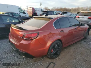 2016 Chevrolet SS with VIN 6G3F15RWXGL222245, listed as a Copart auction lot 81468884 with 0 mi miles and Salvage Title. Bid and sale history available at carsss.com. Image 3.