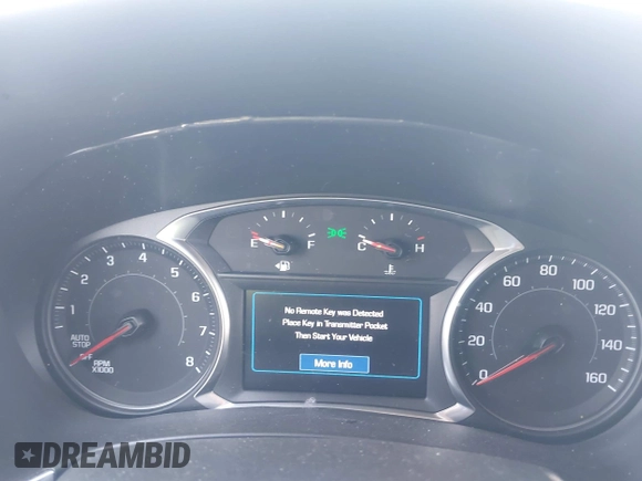 2020 Chevrolet Equinox LT with VIN 3GNAXLEX2LS609943, listed as a IAAI auction lot 42014464 with 80,942 mi miles. Bid and sale history available at carsss.com. Image 7.