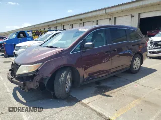 2011 Honda Odyssey LX with VIN 5FNRL5H29BB014436, listed as a Copart auction lot 56951545 with 143,295 mi miles and Salvage title. Bid and sale history available at DreamBid. Image 1.