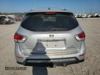 2015 Nissan Pathfinder Platinum z VIN 5N1AR2MM6FC600818, wystawiony jako Copart lot #52195195 z przebiegiem 163 035 mil mil oraz Szkoda całkowita • Salvage title. Historia ofert i sprzedaży dostępna na DreamBid. Obrazek 6.