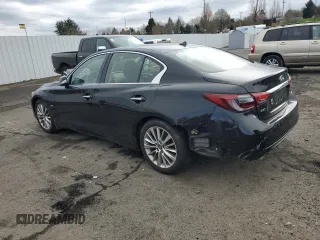 2018 Infiniti Q50 3.0t LUXE with VIN JN1EV7AR3JM444404, listed as a Copart auction lot 48732565 with 42,118 mi miles and Salvage Title. Bid and sale history available at carsss.com. Image 2.