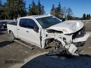 2019 Chevrolet Silverado 1500 High Country with VIN 1GCUYHEL7KZ316795, listed as a Copart auction lot 44081935 with 87,432 mi miles and Salvage Title. Bid and sale history available at carsss.com. Image 4.