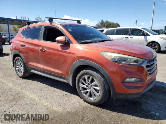 2017 Hyundai Tucson SE with VIN KM8J33A48HU329608, listed as a Copart auction lot 49681145 with 113,123 mi miles and Salvage Title. Bid and sale history available at DreamBid. Image 4.