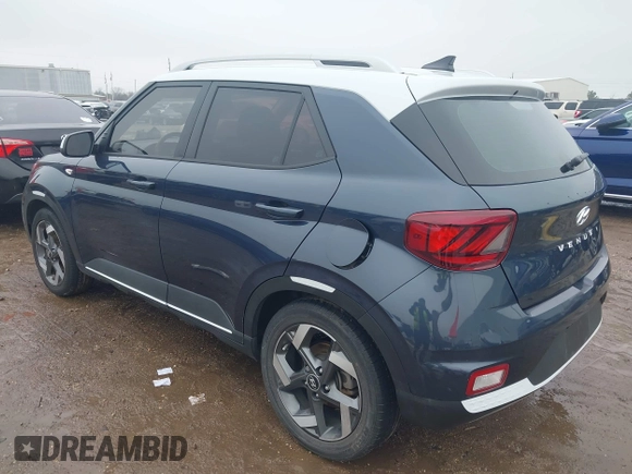 2021 Hyundai Venue SEL with VIN KMHRC8A31MU086807, listed as a IAAI auction lot 41457034 with 61,109 mi miles and . Bid and sale history available at DreamBid. Image 3.