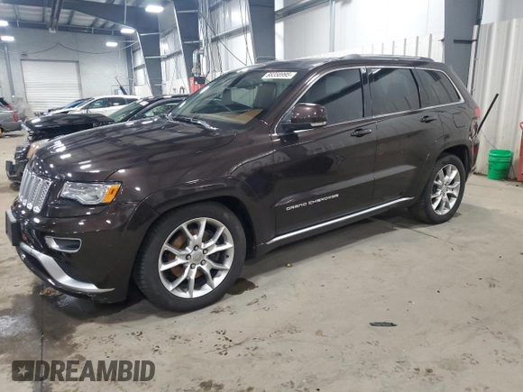 2016 Jeep Grand Cherokee Summit z VIN 1C4RJFJT1GC496578, wystawiony jako Copart lot #88358995 z przebiegiem 114 520 mil mil oraz Szkoda całkowita • Salvage title. Historia ofert i sprzedaży dostępna na DreamBid. Obrazek 1.