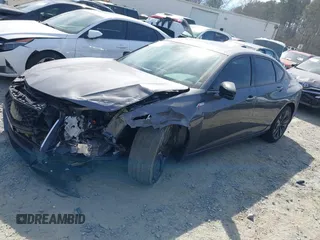 2022 Acura TLX w/A-Spec Package z VIN 19UUB5F53NA002629, wystawiony jako IAAI lot #41836622 z przebiegiem 51 815 mil mil oraz . Historia ofert i sprzedaży dostępna na DreamBid. Obrazek 2.