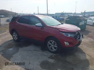 2019 Chevrolet Equinox Premier z VIN 3GNAXXEV2KL269921, wystawiony jako IAAI lot #42405526 z przebiegiem 84 807 mil mil oraz . Historia ofert i sprzedaży dostępna na DreamBid. Obrazek 1.
