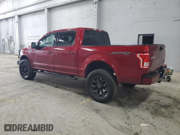 2016 Ford F-150 XLT with VIN 1FTEW1EP0GFC97424, listed as a Copart auction lot 62746505 with 171,445 mi miles and Salvage title. Bid and sale history available at DreamBid. Image 2.