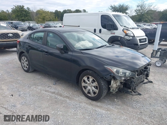2015 Mazda 3 i Sport with VIN 3MZBM1U77FM229529, listed as a IAAI auction lot 41340737 with 150,587 mi miles and . Bid and sale history available at carsss.com. Image 1.