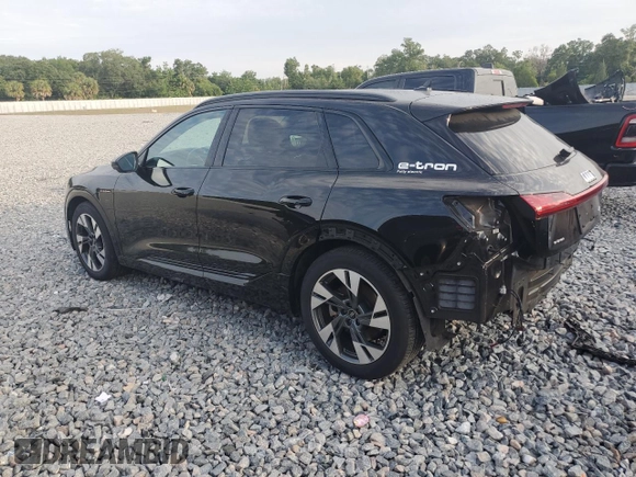 2023 Audi e-tron Premium with VIN WA1AAAGE3PB025279, listed as a Copart auction lot 55920165 with 28,535 mi miles and Salvage Title. Bid and sale history available at DreamBid. Image 2.