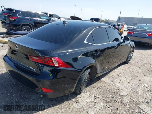 2016 Lexus IS 200t with VIN JTHBA1D23G5031648, listed as a IAAI auction lot 41703157 with 92,825 mi miles and . Bid and sale history available at DreamBid. Image 4.