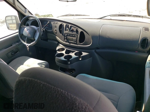2008 Ford Econoline Passenger XL with VIN 1FBSS31L88DB31294, listed as a Copart auction lot 79436274 with 110,686 mi miles and Salvage Title. Bid and sale history available at DreamBid. Image 8.