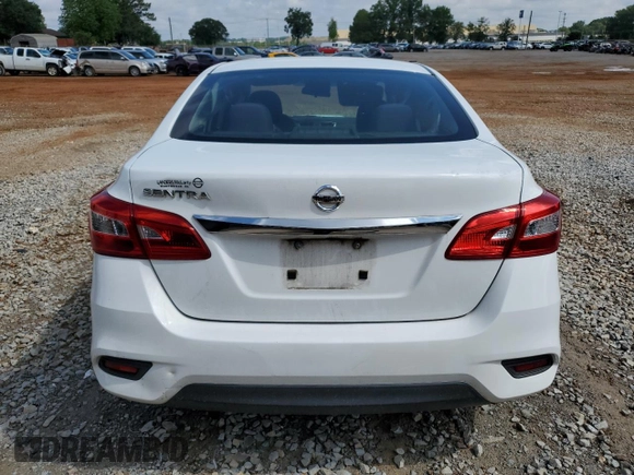 2017 Nissan Sentra S with VIN 3N1AB7AP0HY214705, listed as a Copart auction lot 56598225 with 125,560 mi miles and Salvage title. Bid and sale history available at DreamBid. Image 6.