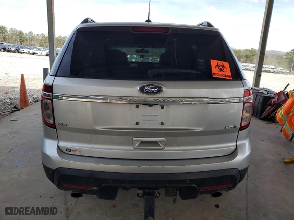 2014 Ford Explorer XLT with VIN 1FM5K8D85EGA08202, listed as a Copart auction lot 49107185 with 169,820 mi miles and Salvage Title. Bid and sale history available at carsss.com. Image 6.