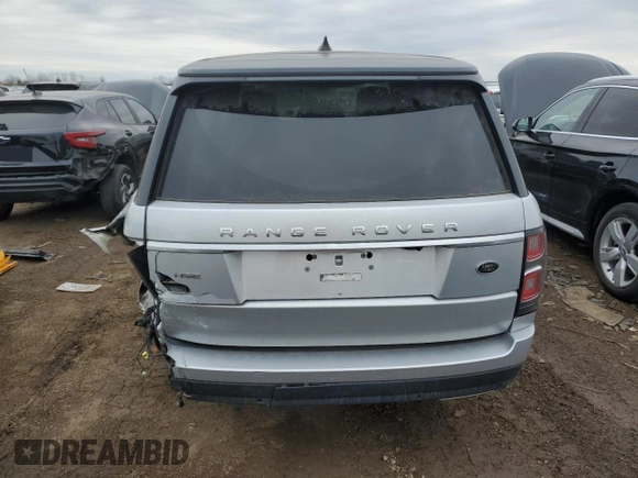 2020 Land Rover Range Rover HSE with VIN SALGS2RU4LA578989, listed as a Copart auction lot 47008065 with 68,397 mi miles and Salvage Title. Bid and sale history available at DreamBid. Image 6.