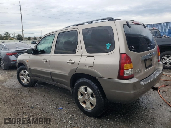2002 Mazda Tribute LX with VIN 4F2YU09132KM24637, listed as a Copart auction lot 88919855 with 211,198 mi miles and Salvage Title. Bid and sale history available at carsss.com. Image 2.