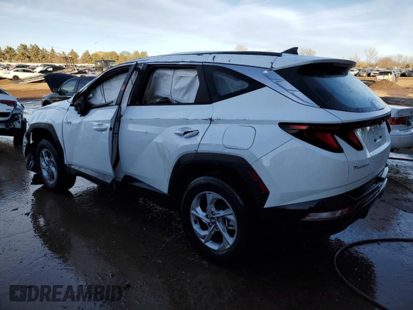 2024 Hyundai Tucson SE with VIN 5NMJACDE0RH346765, listed as a Copart auction lot 42557145 with 0 mi miles and Salvage Title. Bid and sale history available at carsss.com. Image 2.