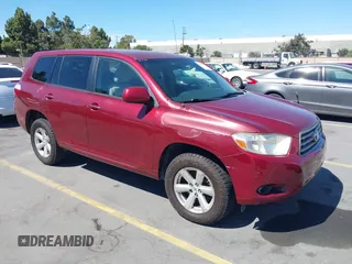 2008 Toyota Highlander with VIN JTEES41A782068693, listed as a IAAI auction lot 42827886 with 181,284 mi miles and . Bid and sale history available at DreamBid. Image 1.