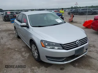 2013 Volkswagen Passat S with VIN 1VWAP7A3XDC061150, listed as a IAAI auction lot 42422298 with 198,935 mi miles and . Bid and sale history available at DreamBid. Image 1.