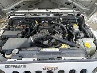 2008 Jeep Wrangler X z VIN 1J4FA24168L629174, wystawiony jako Copart lot #61199205 z przebiegiem 116 307 mil mil oraz Szkoda całkowita • Salvage title. Historia ofert i sprzedaży dostępna na DreamBid. Obrazek 11.