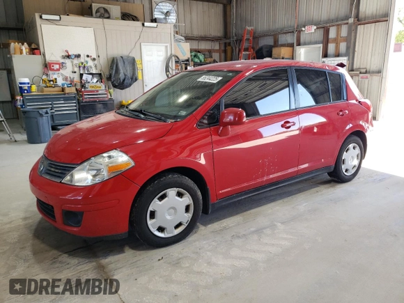 2009 Nissan Versa S with VIN 3N1BC13E39L418195, listed as a Copart auction lot 55244225 with 300,831 mi miles and Salvage title. Bid and sale history available at DreamBid. Image 1.