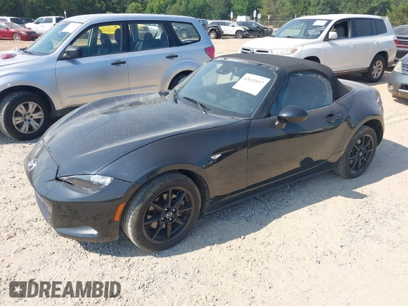 2021 Mazda MX-5 Miata Sport with VIN JM1NDAB73M0454064, listed as a IAAI auction lot 42613537 with 24,630 mi miles and . Bid and sale history available at DreamBid. Image 17.