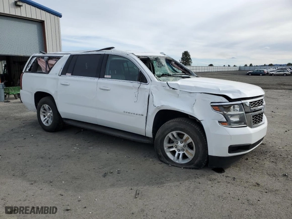 2019 Chevrolet Suburban LT with VIN 1GNSKHKC2KR173341, listed as a Copart auction lot 48412895 with 180,838 mi miles and Clean Title. Bid and sale history available at carsss.com. Image 4.