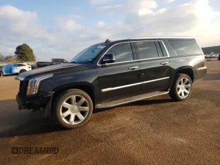 2019 Cadillac Escalade ESV Premium Luxury z VIN 1GYS3JKJ7KR357065, wystawiony jako Copart lot #78227034 z przebiegiem 138 296 mil mil oraz Szkoda całkowita • Salvage title. Historia ofert i sprzedaży dostępna na DreamBid. Obrazek 1.