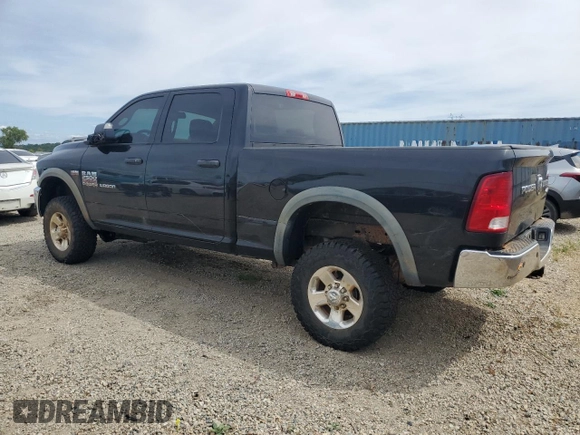 2016 Ram 2500 Tradesman with VIN 3C6TR5CJ3GG187770, listed as a Copart auction lot 56230815 with 91,384 mi miles and Salvage title. Bid and sale history available at DreamBid. Image 2.