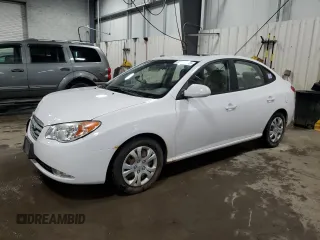 2010 Hyundai Elantra GLS with VIN KMHDU4AD3AU069124, listed as a Copart auction lot 58533705 with 117,132 mi miles and Salvage title. Bid and sale history available at DreamBid. Image 1.