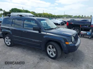 2014 Jeep Patriot Latitude with VIN 1C4NJPFA4ED604145, listed as a IAAI auction lot 42091619 with 81,119 mi miles and . Bid and sale history available at carsss.com. Image 1.