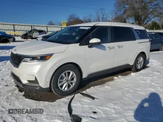 2022 Kia Carnival LXS with VIN KNDNB4H36N6147367, listed as a Copart auction lot 87593455 with 48,844 mi miles and Salvage Title. Bid and sale history available at carsss.com. Image 1.
