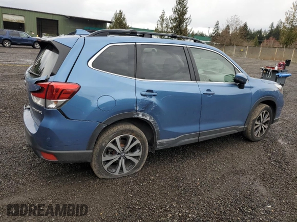 2019 Subaru Forester Limited with VIN JF2SKASC4KH569987, listed as a Copart auction lot 48740335 with 99,920 mi miles and Salvage Title. Bid and sale history available at carsss.com. Image 3.
