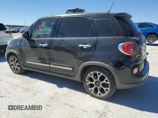 2014 FIAT 500L Trekking with VIN ZFBCFADH5EZ011034, listed as a Copart auction lot 48040235 with Not Provided miles and Clean Title. Bid and sale history available at DreamBid. Image 2.